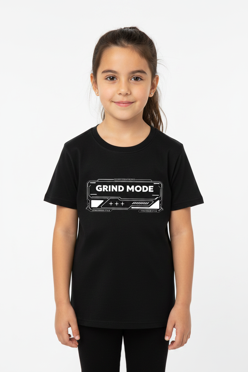 Grind Mode Kids Graphic T-Shirt – Red