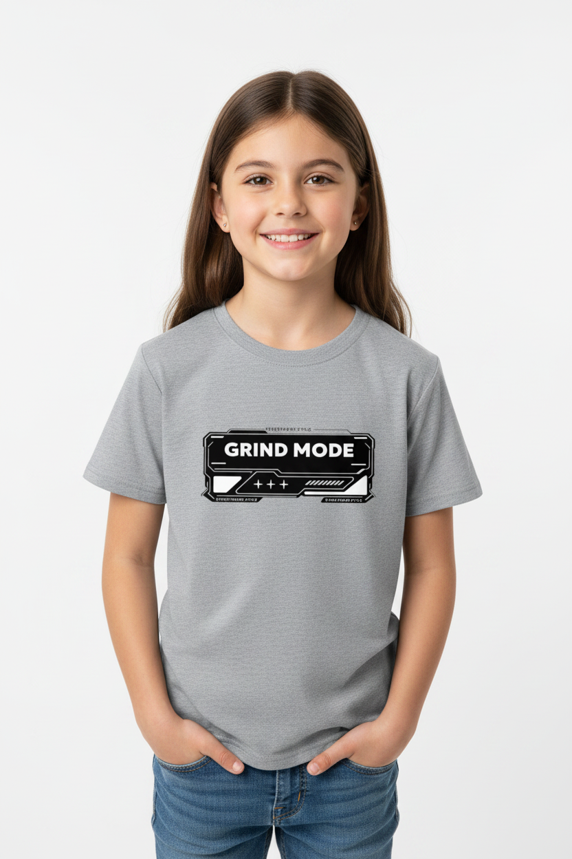 Grind Mode Kids Graphic T-Shirt – Red